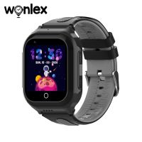 Wonlex สมาร์ทวอช4G สำหรับเด็ก,กล้องวีดีโออัจฉริยะตัวติดตาม GPS KT24S ซิมการ์ดนาฬิกาขอความช่วยเหลือนาฬิกาจีพีเอสกันน้ำเด็ก