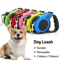 Dog Leash For Small Medium Dogs 3m 5m Automatic Retractable Lead Rope Pet Outdoor Walking Hiking Traction Rope Dog Accessories