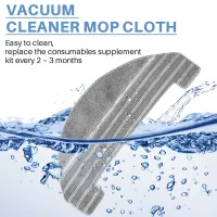 3Pcs Mop Cloth for M8 PRO/ T10 Robot Vacuum Cleaner Household Cleaning Tools Accessories Replacement