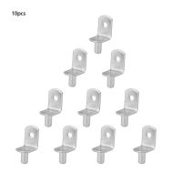 10Pcs Shelf Support Pins Stud Shelves Seperator Fixed Cabinet Cupboard Furniture Shelf Bracket Wall Mount Bracket Support Holder