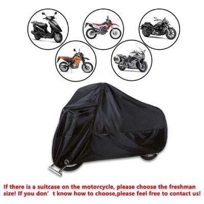 【LZ】 Motorcycle Cover New Motorbike Rain Cover Waterproof Dustproof UV Protective Outdoor Moto Scooter Cover for All Season