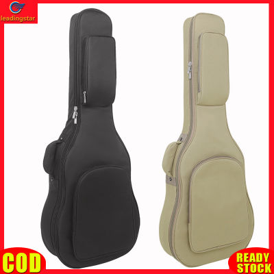 LeadingStar RC Authentic 40/41 Inch Acoustic Guitar Bag Adjustable Shoulder Strap Backpack Thickened Waterproof Portable Handbag