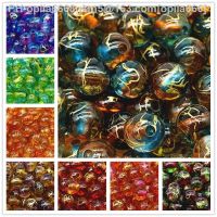 50pcs 8mm Double Color Acrylic Beads Spacer Beads For Jewelry Making Handmade DIY RoLi