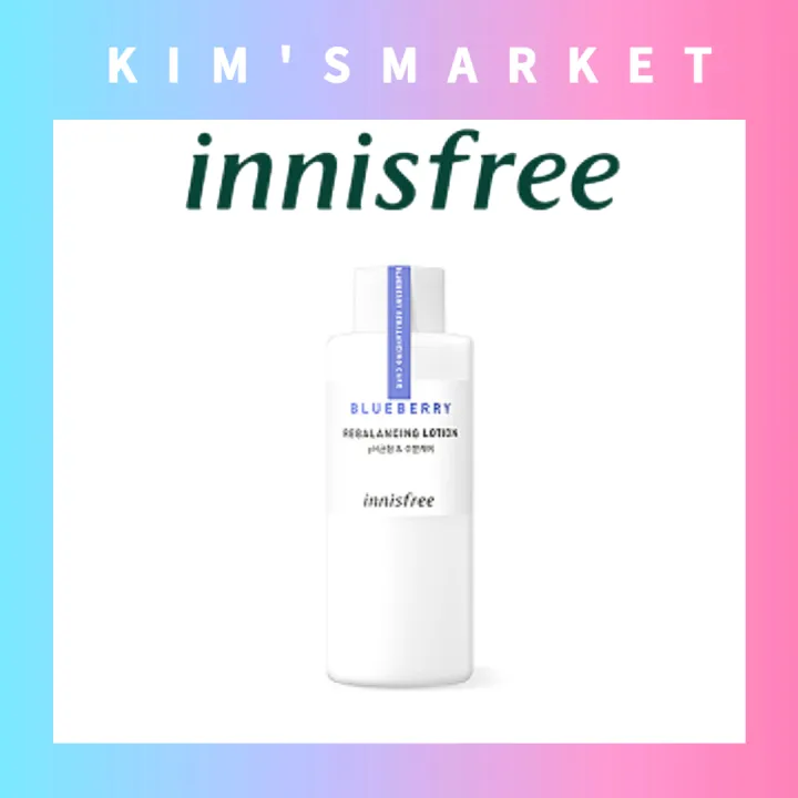 Innisfree (130ml) blueberry rebalancing lotion kim's market Lazada PH