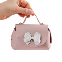 ☏ PU Leather Mini Wallet Cute Bow Card Key Holder Coin Purse Handbag for Women Children Girl Change Purse Coin Bag Kids Gift
