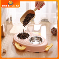 【BKK Lovely】ชามอาหารสัตว์เลี้ยง Pet bowl ชามแมว ชามอาหารสุนัข ที่ให้อาหารแมว ชามใส่อาหารแมว ที่ใส่อาหารแมว อาหารแห้งและอาหารเปียก พร้อมส่ง