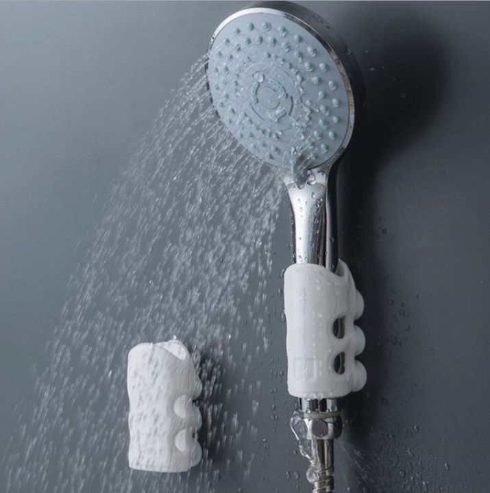 safe-and-non-toxic-easy-installation-removable-washing-silicone-suction-cup-shower-bracket-fixation-of-shower-head