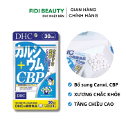 Viên Uống Bổ Sung Canxi DHC Nhật Bản Calcium + CBP Giúp Xương Chắc Khỏe 30
