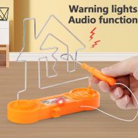 Electric Shock Wire Maze Creative Game Concentration Exercises Touch Maze Wire Board Toy for Children Gift Supplies