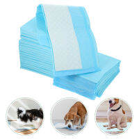 Gerpo【Hot】 50pcs ดูดซับสุดยอดและการฝึกอบรมสัตว์เลี้ยงหมาป้องกันการกันน้ำ Pee Pads Pet Dog Pee Mats