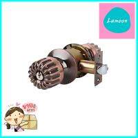 ลูกบิดห้องน้ำ VECO 905-AC-BK หัวฟักทอง สีทองแดงรมดำVECO 905-AC-BK ANTIQUE COPPER BATHROOM KNOB **ทักแชทได้ค่ะ ยินดีบริการ**