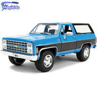 AHlmsm Jada 1:24 1980 Chevrolet BLAZER จำลอง Diecast รถโลหะรุ่นรถของเล่นสำหรับของขวัญเด็ก Collection