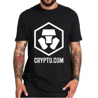 Cro Token Cryptocom Tshirt Classic Blockchain Cryptocurrencies Essential Mens Tee Cotton