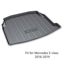 1Set Car Cargo rear trunk mat For Mercedes Benz E-class 2021 2020 W213 2016 2017 2018 2019 Waterproof mat Anti-slip carpet Car styling