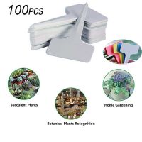 Garden Tool 100pcs Nursery Plant Tag T type Plastic Plant Label Garden Nursery Pots Planters Flower Thick Plant Tag Label Marker