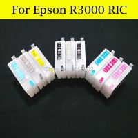 หมึกเติม9สี T1571-T1579ตลับหมึกสำหรับ Epson/157xl สำหรับเครื่องพิมพ์ R3000 Epson พร้อมชิปอาร์ค