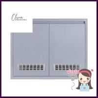 บานใต้ซิงค์ CABIN HI-GLOSS 83X65 ซม. สีเทาDOUBLE KITCHEN SINK CABINET DOOR CABIN HI-GLOSS 83X65CM GREY **บริการเก็บเงินปลายทาง**