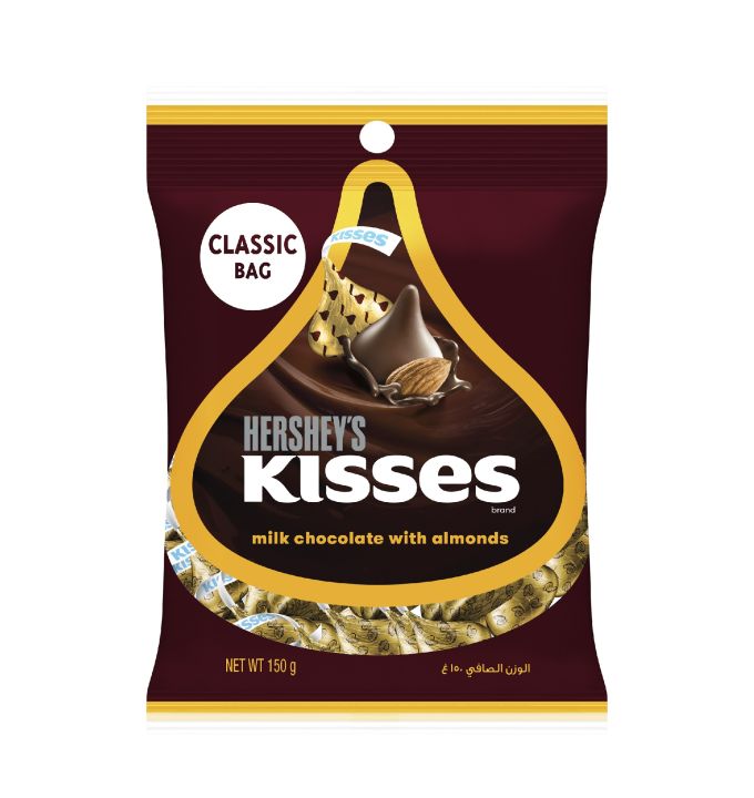 Hershey's Kisses Classic Milk Chocolate Almond 150g | Lazada PH