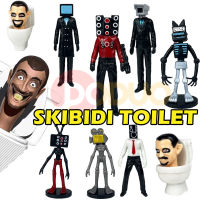 พร้อมส่งในไทย โมเดลตุ๊กตาฟิกเกอร์ Skibidi Toilet Action Figure ของสะสมตุ๊กตา Speakerman TV Man Monitor Man Model Dolls ของเล่นสําหรับเด็ก