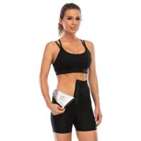 AB4B Sweat Sauna Pants Body Shaper Weight Loss Slimming Pants Waist Trainer Shapewear Tummy Thermo Sweat Leggings Fitness Workout