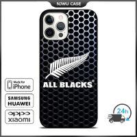 All Blacks 3 Phone Case for iPhone 14 Pro Max / iPhone 13 Pro Max / iPhone 12 Pro Max / XS Max / Samsung Galaxy Note 10 Plus / S22 Ultra / S21 Plus Anti-fall Protective Case Cover