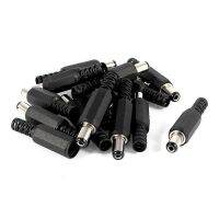 15 Pcs 5.5mmx2.1mmx9mm Male Solder DC Power Jack for Laptop Adapter