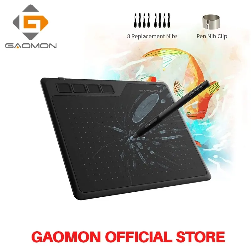 ✾﹍ GAOMON S620 OSU Tablet  inch Digital Drawing Tablet 8192 Battery-Free  Stylus for Online education compatible with macOS Android/Windows/  Photoshop/ Clip studio/Ibis Paint etc. | Lazada PH