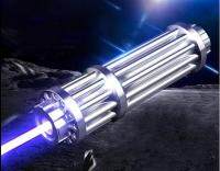 【YY】Hot! NEW Most Powerful Military 450nm Blue Light s 300000m Flashlight Beam Camping PPT gift 5 star caps Hunting.