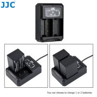 JJC USB Dual Battery Charger For Fujifilm GFX 100 GFX 50S GFX 50R Camera Replaces Fuji NP-T125 Power Accessories