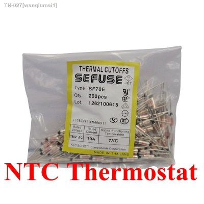 ✷∏▬ 10pcs/lot SF169E SF169Y Thermal Fuse 10A/15A 250V RY 172C Thermal Cutoffs Tf172C Degree Temperature Fuses New