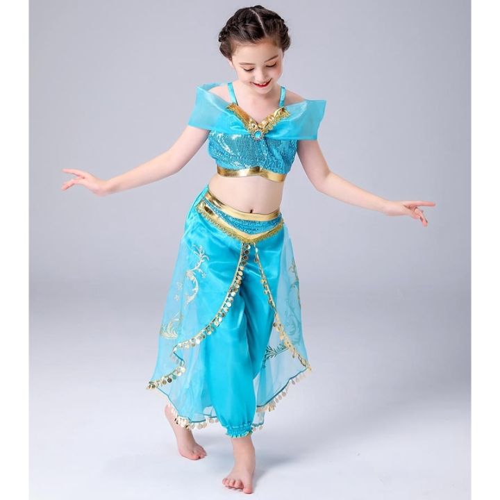 princess-dress-up-of-jasmine-aladdin-and-the-magic-lamp-girls-birthday-party-costume-cosplay-top-pants-wig-for-kids