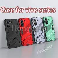 เคสสำหรับ Vivo Y36 4G VivoY36 5G ขาตั้งเคสครอบโทรศัพท์เกราะมีที่ยึดกรอบ TPU แบบนุ่มรวมทุกอย่างด้านหลังพีซีชนิดแข็งป้องกันการตก