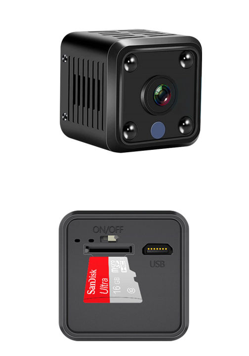 กล้องวงจรปิด-x6-กล้องวงจรปิดไร้สาย-wifi-แบตเตอรี่ในตัว-wifi-mini-camera-hd-1080p-รองรับ-sd-card-เว็บแคมไร้สาย-อินฟราเรดไนท์วิชั่น-กล้องมินิ