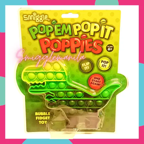 Smiggle Authentic Popem Popit Poppies Character Fidget Toys for Boys ...