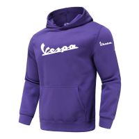 {Echoes Department Store}2022 Vespa ฤดูใบไม้ร่วงฤดูหนาวใหม่ผู้ชาย39; S Micro Label Hoodie แฟชั่น Casual Street ชุดกีฬาชุดติดตามเอเชีย S ขนาด3XL