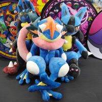 70ซม. ตุ๊กตาโปเกมอนการ์ตูน Lucario ของเล่นตุ๊กตาผ้าขนาดใหญ่ Greninja Zeraora Cinderace Glaceon ยักษ์ Pokémon Eevee เด็กของขวัญคริสต์มาส