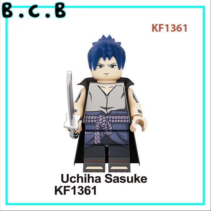 Đồ chơi lắp ráp Mô hình xếp hình sáng tạo Anime Naruto Obito Sasuke Tobi  Kisame KF6118 