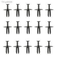 △✽❈  20/40PCS 6mm Plastic Push Rivet Pin Clip Interior Trim Panel Fastener Screw Clips For BMW 3.5.7 Series General Auto Accessories