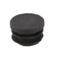 Round Table Chair Leg Tube Insert End Cap 19mm Dia 30pcs Black N2PH