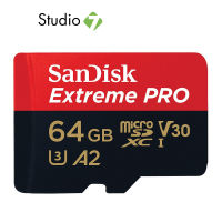 เมมโมรี่การ์ด SanDisk Extreme Pro microSDXC V30 U3 C10 A2 by Studio7