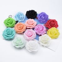 【CC】 5/10/20Pieces 7CM Foam of Diy Gifts Wedding Car Bridal Accessories Clearance Artificial Flowers