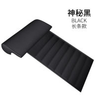 HushdgAutomobile ที่นั่งหนังขา Pad Support Extension Mat Soft Foot Support ขาหนังเบาะเข่า Pad Memory Universal Blackkouh