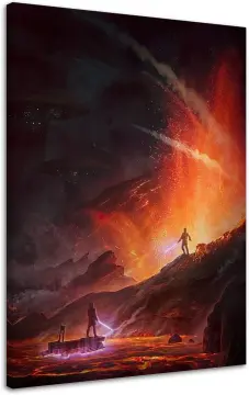 Star Wars The Last Jedi Movie Painting Wall Art Home Decor - POSTER 20x30