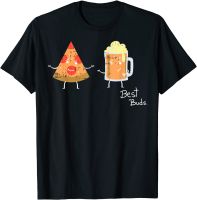 Pizza Beer Best Buds Costume Cute Easy Food Halloween Gift T-Shirt Cotton Tops Shirts for Students Party T Shirt cosie Coupons