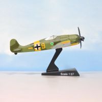 Diecast 187 Scale Focke Wulf Fw190 Fw-190เยอรมัน World War II เครื่องบินผู้ใหญ่คอลเลกชันรุ่น Static Display Fighter ของเล่น