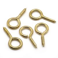 Sheep Nail Rye Screw Joint Screw with Ring Self Tapping Screw Light Hook Ring Screw Hook 1# 2# 3# 4# 5# 6# 8# 10# 12# 14# Nails Screws  Fasteners