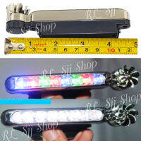 พลังงานลม 8 LED รถ DRL Daytime Running Light หมอกเตือนหัวโคมไฟอัตโนมัติ ถ่ายจากสินค้าจริง มีสินค้าพร้อมส่ง