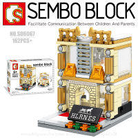 บล็อกตัวต่อร้านค้า SEMBO BLOCK SD6067 จำนวน 162 ชิ้น