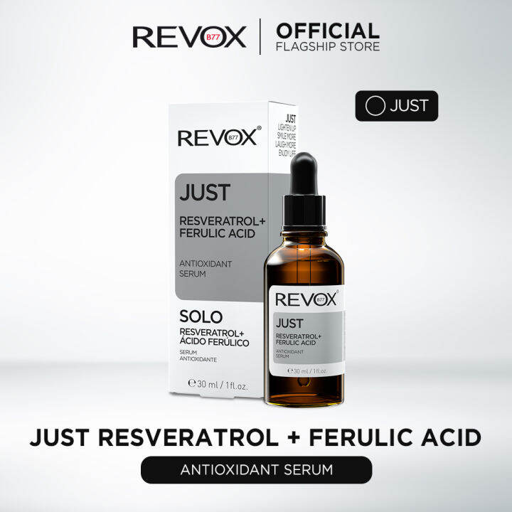 Revox B77 Just Resveratrol + Ferulic Acid Antioxidant Serum, 30ML Lazada PH