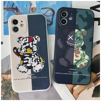 ✗☃ CASE IPHONE 6 6S 7 8 PLUS X XS XR 11 12 13 MINI PRO MAX Violent bear TPU soft case